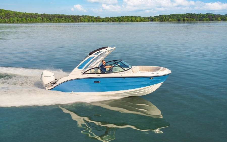 Sea Ray SDX 230 Outboard: идеальный день на воде