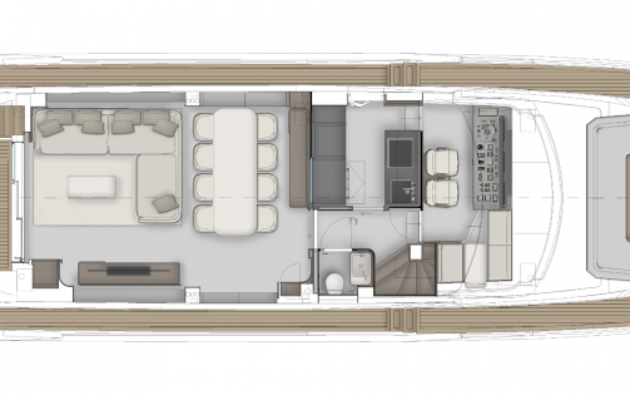 Ferretti Yachts 800 фото 3.2