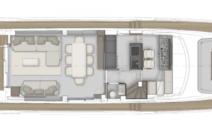 Ferretti Yachts 800 фото 3.5