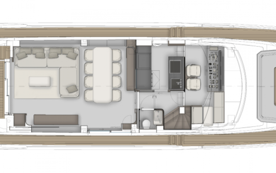 Ferretti Yachts 800 фото 3.4