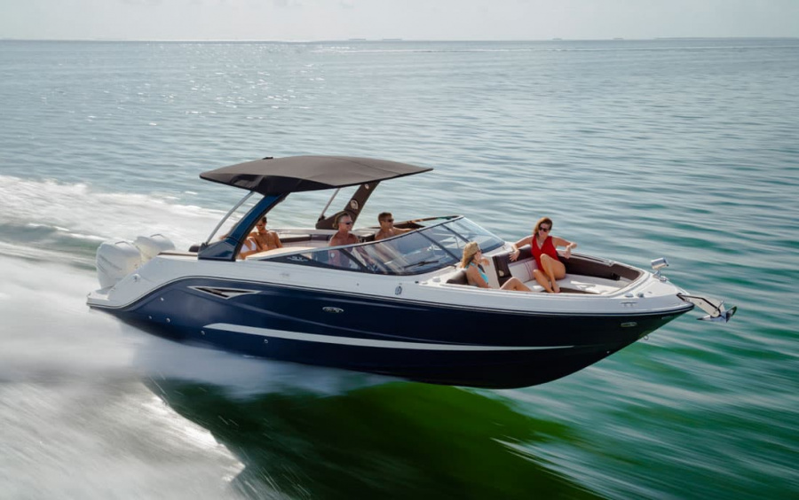 Sea Ray SLX 310 OB (Outboard) фото 1.1